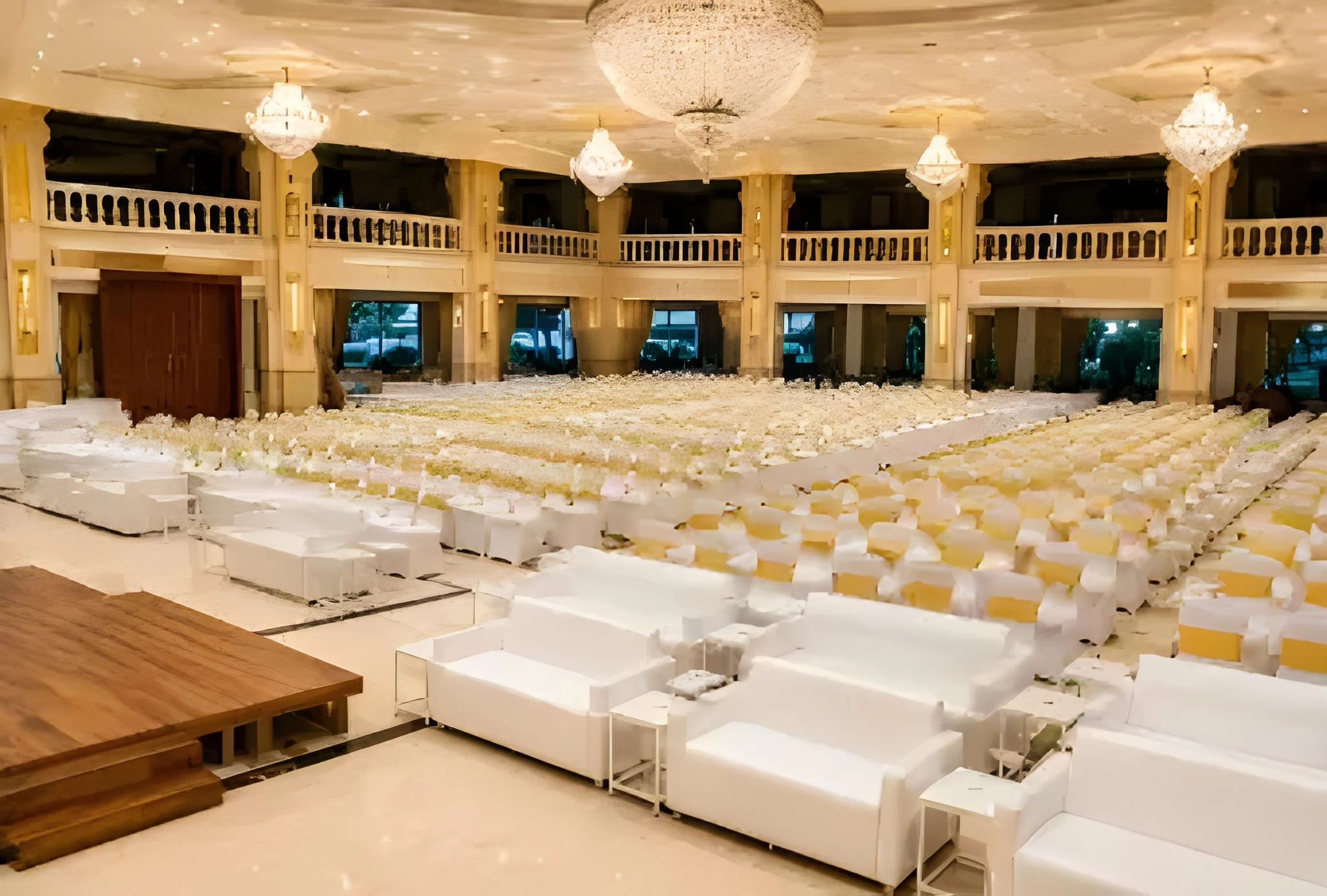 Luxury sofas for premium event seating